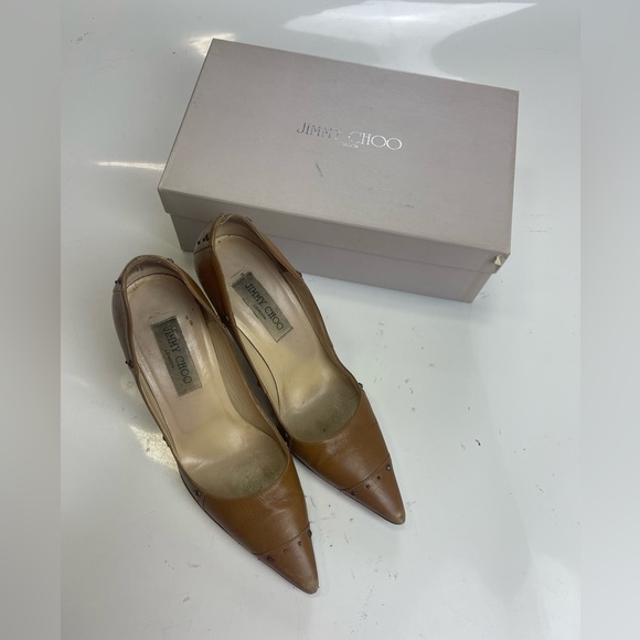 Jimmy Choo Shoes - Jimmy Choo - Coroman Tobacco size 8 Heels